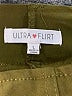 Ultra Flirt Solid Green Skort Size L - photo 3