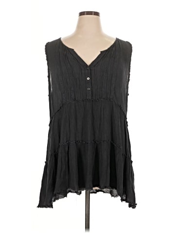 Indigo Thread Co. Sleeveless Blouse (view 1)