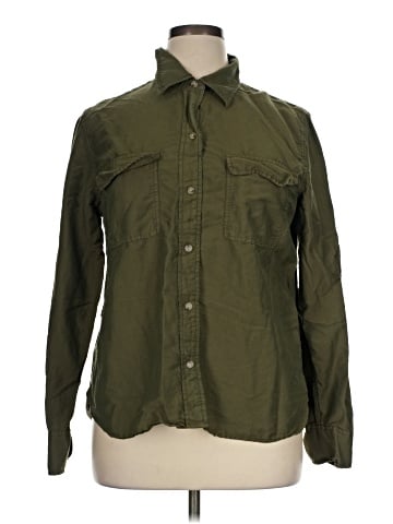 Vince. Long Sleeve Button-Down Shirt (view 1)