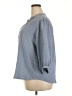 Unbranded Polka Dots Blue 3/4 Sleeve Blouse Size XXL - photo 5