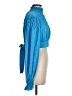 Shein Blue Long Sleeve Blouse Size 4 - photo 4