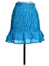 Shein 100% Polyester Blue Casual Skirt Size 4 - photo 1