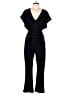 Express Solid Black Jumpsuit Size XL - photo 1