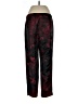 rsvp by TALBOTS 100% Polyester Print Red Casual Pants Size 10 - photo 2