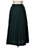Kim Rogers Plaid Green Formal Skirt Size 12 - photo 1