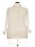 Sand Dollars Ivory White Poncho Size 3X (estimated) - photo 2