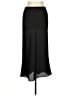 Assorted Brands 100% Polyester Solid Black Casual Skirt Size L - photo 1