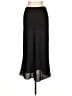Assorted Brands 100% Polyester Solid Black Casual Skirt Size L - photo 2