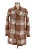 Talbots Checkered-gingham Brown Cardigan Size M (petite) - photo 1
