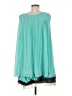 MM Couture 100% Polyester Solid Teal Cocktail Dress Size M - photo 2