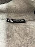 Zara Gray Pullover Sweater Size S - photo 7