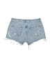 AGOLDE 100% Cotton Hearts Blue Denim Shorts Size 30 waist - photo 2