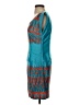 DY Design Graphic Teal Casual Dress Size S - photo 5