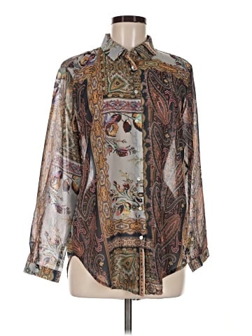 Philosophy Republic Clothing Long Sleeve Blouse (view 1)