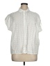 Culture Code White Short Sleeve Blouse Size XL - photo 1