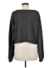 Beyond Yoga Metallic Gray Pullover Sweater Size M - photo 2