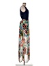 Le Lis 100% Polyester Print Blue Casual Dress Size M - photo 4