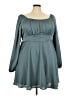 Arula 100% Polyester Teal Casual Dress Size 3X - photo 1