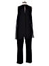 Tahari by ASL Black Jumpsuit Size 10 Petite - photo 2