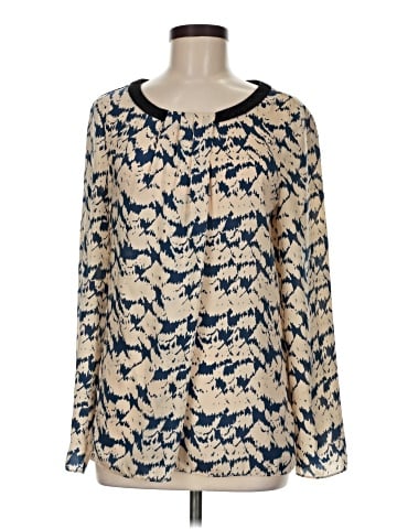 DKNYC Long Sleeve Blouse (view 1)