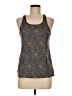 Terry 100% Polyester Gray Active Tank Size M - photo 1