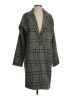 Mystree 100% Polyester Plaid Gray Coat Size S - photo 1