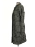 Mystree 100% Polyester Plaid Gray Coat Size S - photo 5