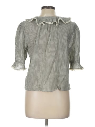 Madewell 3/4 Sleeve Blouse (view 2)