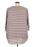 Maurices Stripes Burgundy Pullover Sweater Size 3X - photo 2