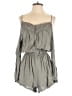 Charlotte Russe 100% Rayon Stars Gray Romper Size M - photo 1
