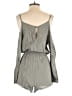 Charlotte Russe 100% Rayon Stars Gray Romper Size M - photo 2
