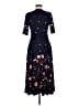 Boden Floral Blue Casual Dress Size 8 - photo 2