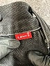 Levi's 100% Cotton Solid Black Denim Skirt Size 31 waist - photo 4
