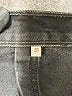 Levi's 100% Cotton Solid Black Denim Skirt Size 31 waist - photo 5