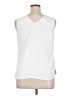 Elizabeth & Clarke 100% Polyester White Sleeveless Blouse Size 14 - photo 2