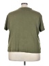 Basic Editions Green Short Sleeve T-Shirt Size 3X - photo 2