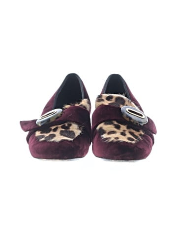 Prada Velvet Ponyhair-Accent Loafers (view 2)