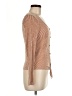 Caution to the Wind Tan Long Sleeve Top Size M - photo 4