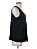 Black Label by Chico's Black Sleeveless Blouse Size 2 - photo 4