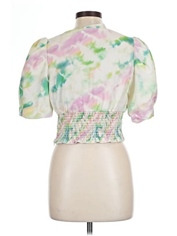 Amanda Uprichard Short Sleeve Blouse (view 2)