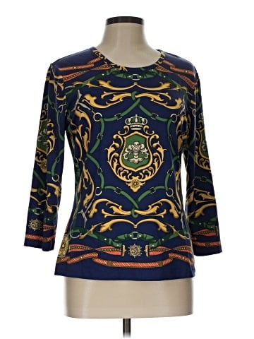 J. McLaughlin 3/4 Sleeve T-Shirt (view 1)