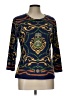 J. McLaughlin Blue 3/4 Sleeve T-Shirt Size L - photo 1