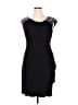 Alex Evenings Black Cocktail Dress Size 14 Petite - photo 1