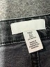 H&M Chevron-herringbone Black Jeans Size 6 - photo 7