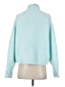 Pilcro Solid Teal Turtleneck Sweater Size XS - photo 2