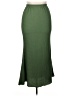 Unbranded 100% Polyester Solid Green Formal Skirt Size XL - photo 1