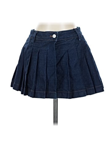 7 For All Mankind Denim Skirt (view 1)