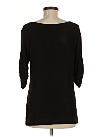 Travelers by Chico's 3/4 Sleeve T-Shirt (view 2)