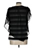 AB Studio Black Short Sleeve Blouse Size L - photo 2