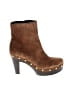 Veronica Beard Brown Ankle Boots Size 7 1/2 - photo 1